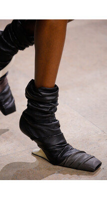 Details Rick Owens Fall 2018 Ready-to-Wear , Детали коллекции Рик Оуэнс осень зима 2018 , Fashion show , неделя моды в Париже , PFW , Paris Fashion Week , Mainstyles